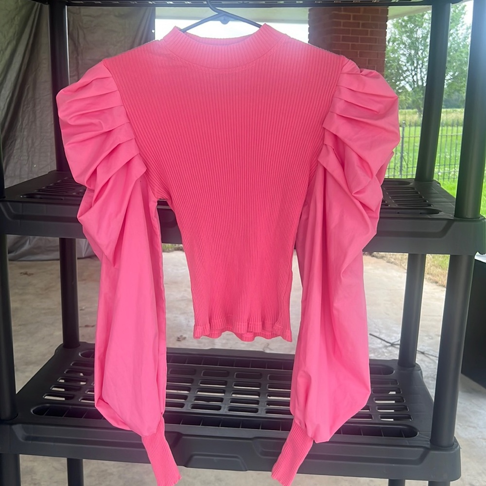 Print Business Blouse